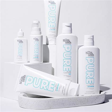 bondi sands pure tanning foam.